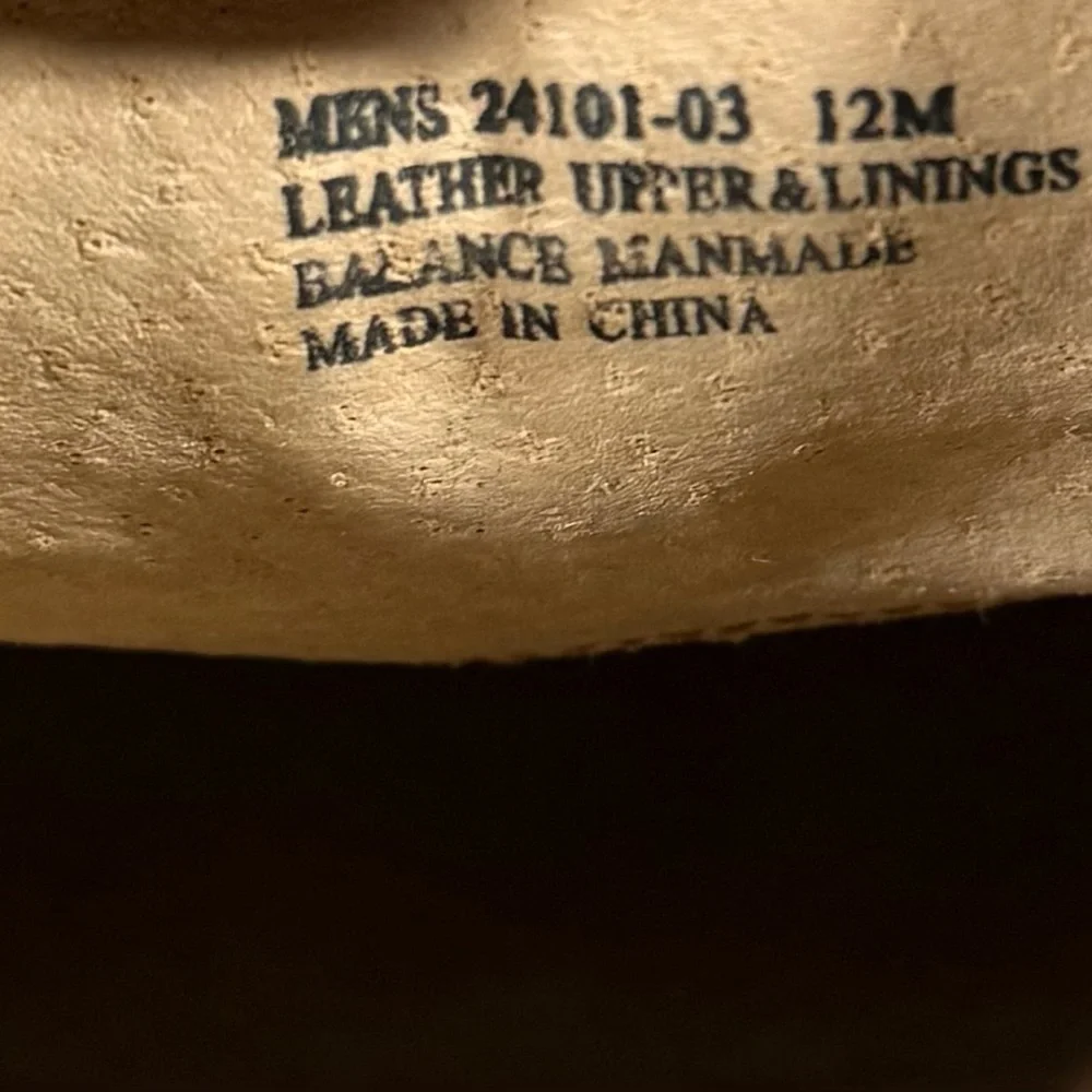 Stacy Adam’s Size 12M Classic Brown Leather Men's Dress Shoes